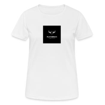 Platzhirsch Ruhrgebiet Design - Frauen T-Shirt atmungsaktiv - Weiß - Vorne - AI Model Female 172 dark (172cm)