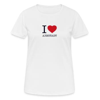 J’ADORE ARNSTADT - T-shirt respirant Femme - blanc - Devant - AI Model Female 172 dark (172cm)