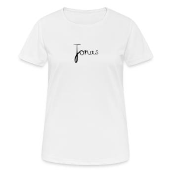 Jonas - T-shirt respirant Femme - blanc - Devant - AI Model Female 172 dark (172cm)