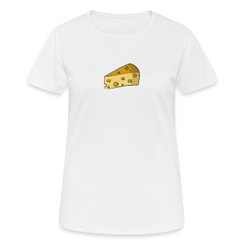 Fromage - T-shirt respirant Femme - blanc - Devant - AI Model Female 172 dark (172cm)