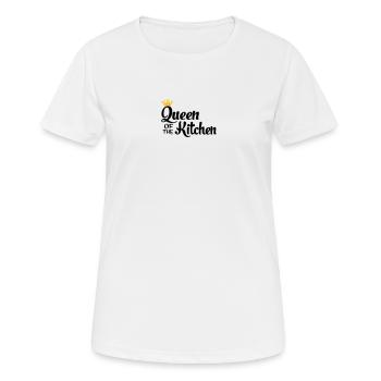 Cuire - T-shirt respirant Femme - blanc - Devant - AI Model Female 172 dark (172cm)