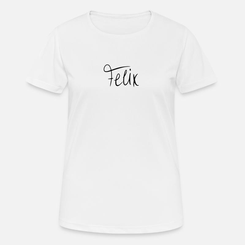 Felix - Women's Breathable T-Shirt - white