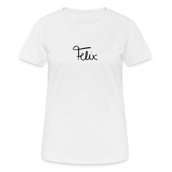 Felix - Women's Breathable T-Shirt - white - Front - AI Model Female 172 dark (172cm)