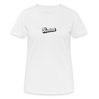 Cent 100e anniversaire Hommes Femmes 100 ans - T-shirt respirant Femme - blanc - Devant - AI Model Female 172 dark (172cm)