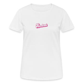 Cent femmes du 100e anniversaire de ses 100 ans - T-shirt respirant Femme - blanc - Devant - AI Model Female 172 dark (172cm)