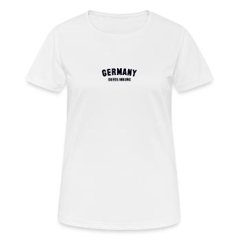 QUEDLINBURG Germany - Women's Breathable T-Shirt - white - Front - AI Model Female 172 dark (172cm)