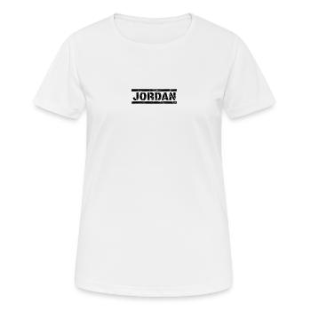 Jordan river - Women's Breathable T-Shirt - white - Front - AI Model Female 172 dark (172cm)