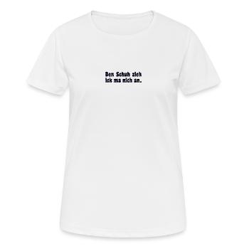Dicton en dialecte berlinois - T-shirt respirant Femme - blanc - Devant - AI Model Female 172 dark (172cm)
