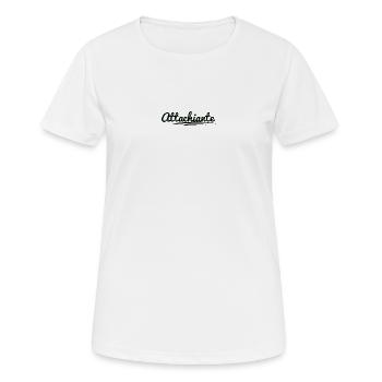 Liebenswerte :) - Frauen T-Shirt atmungsaktiv - Weiß - Vorne - AI Model Female 172 dark (172cm)