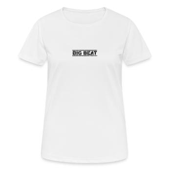 Gros battement - T-shirt respirant Femme - blanc - Devant - AI Model Female 172 dark (172cm)