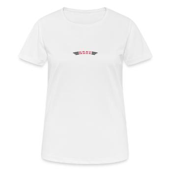 KRAVMAGA courbée - T-shirt respirant Femme - blanc - Devant - AI Model Female 172 dark (172cm)