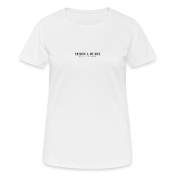 Westerland - Frauen T-Shirt atmungsaktiv - Weiß - Vorne - AI Model Female 172 dark (172cm)