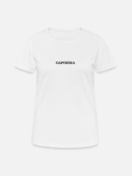 Capoeira - T-shirt respirant Femme - blanc