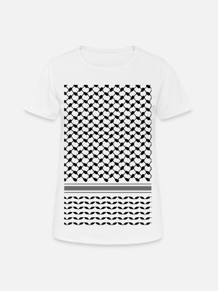Palestinian scarf - Women's Breathable T-Shirt - white