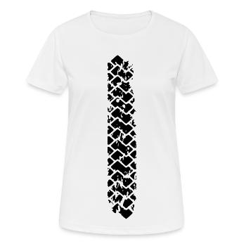 Brennen auf wilde 2 sein - Frauen T-Shirt atmungsaktiv - Weiß - Vorne - AI Model Female 172 dark (172cm)
