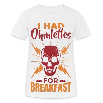 Electronic joke - Women's Breathable T-Shirt - white - Front - AI Model Female 172 dark (172cm)