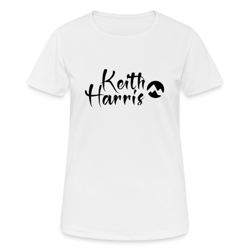 Keith Harris Logo - Women's Breathable T-Shirt