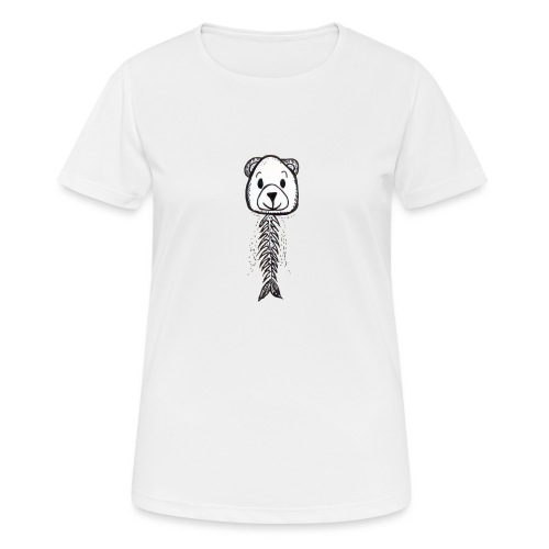 Poisson petit ours - T-shirt respirant Femme