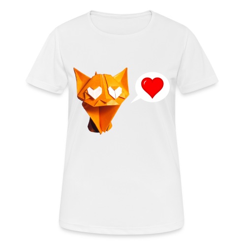 Adorable Cat Origami - Cat - Gato - Gatto - Katze - Women's Breathable T-Shirt