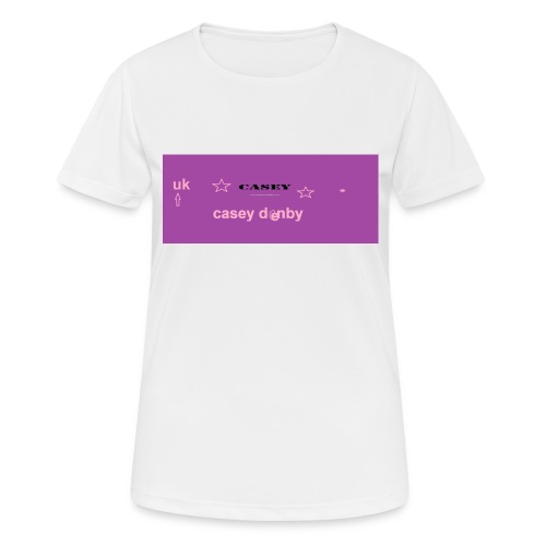 casey first merch :O - Women's Breathable T-Shirt