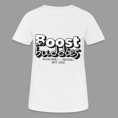 boost buddies vertical - Frauen T-Shirt atmungsaktiv