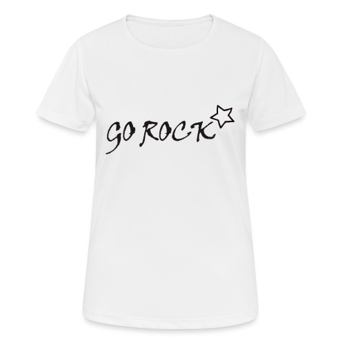Go Rock Black - T-shirt respirant Femme