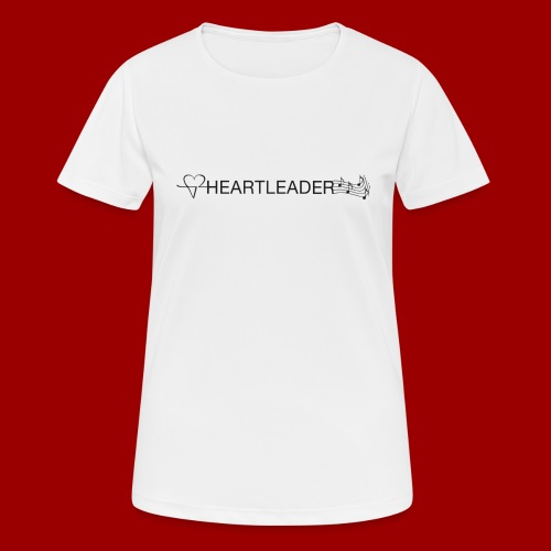 Heartleader Charity (schwarz/grau) - Frauen T-Shirt atmungsaktiv