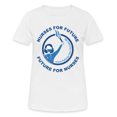 NURSES FOR FUTURE : FUTURE FOR NURSES (blau) - Frauen T-Shirt atmungsaktiv