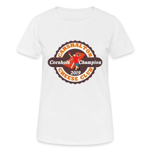 Cheese Club 2019 Cornhole Champion - Women's Breathable T-Shirt