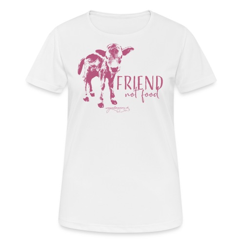LEVI friend not food rosa - Frauen T-Shirt atmungsaktiv