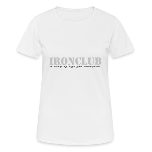 IRONCLUB - a way of life for everyone - Pustende T-skjorte for kvinner