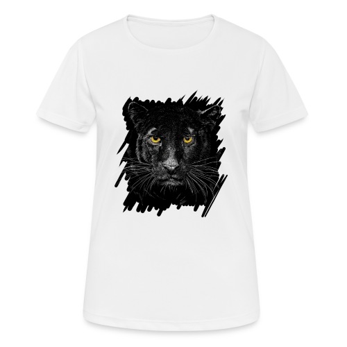 Schwarzer Panther - Frauen T-Shirt atmungsaktiv