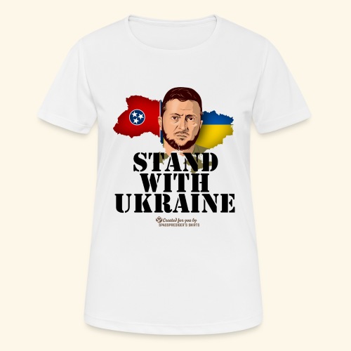 Ukraine Tennessee - Frauen T-Shirt atmungsaktiv