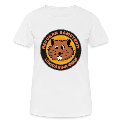 Herukan Hamsterit - naisten tekninen t-paita