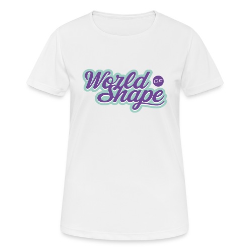 World of Shape logo - Andningsaktiv T-shirt dam