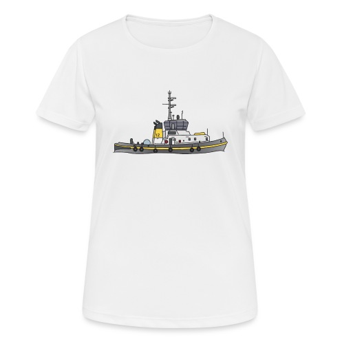 Schlepper Schleppschiff c - Frauen T-Shirt atmungsaktiv
