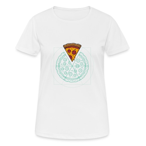 je ne peux pas j'ai pizza - T-shirt respirant Femme