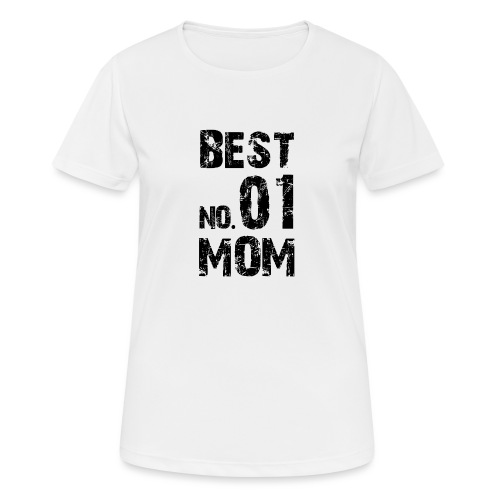 No. 1 BEST MOM - Frauen T-Shirt atmungsaktiv