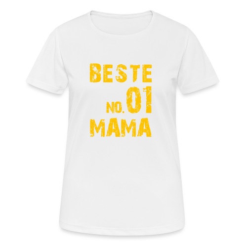 NO. 1 BESTE MAMA - Frauen T-Shirt atmungsaktiv