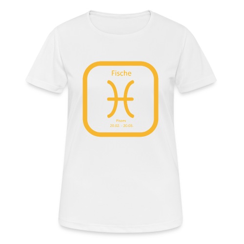 Horoskop Fische12 - Frauen T-Shirt atmungsaktiv