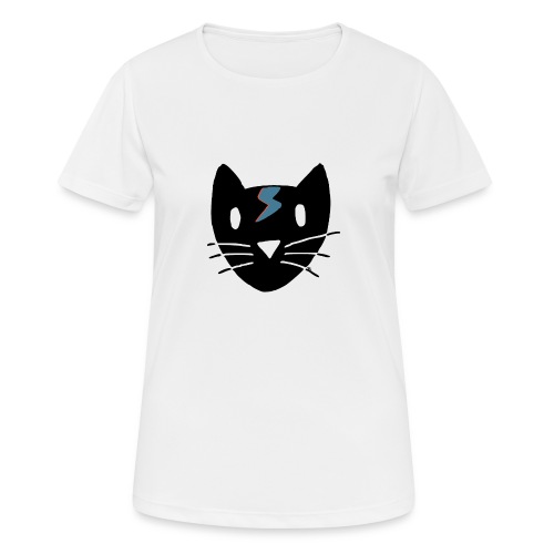 Bowie Cat - Frauen T-Shirt atmungsaktiv