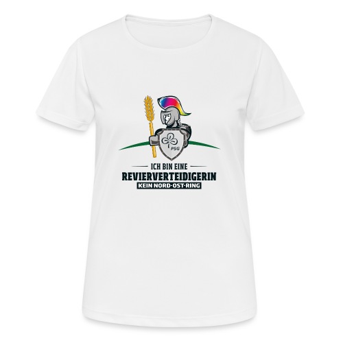 Revierverteidigerin PfadfinderinOe Regenbogen - Frauen T-Shirt atmungsaktiv