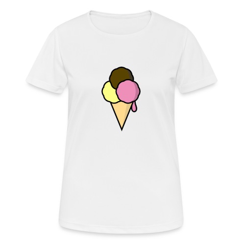 Food: Eis - Frauen T-Shirt atmungsaktiv