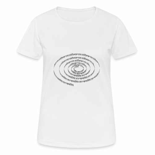 spiral tattvamasi - Frauen T-Shirt atmungsaktiv