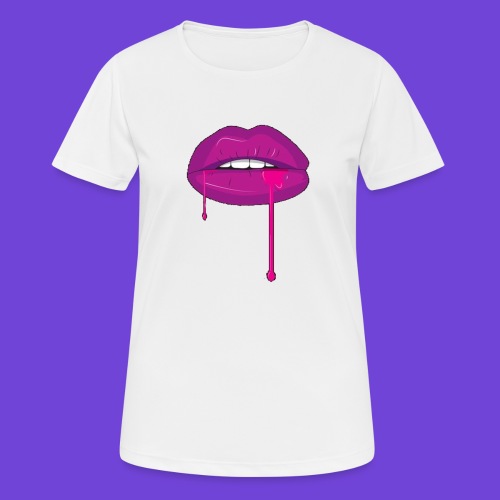 Purple Kiss - Maglietta da donna traspirante