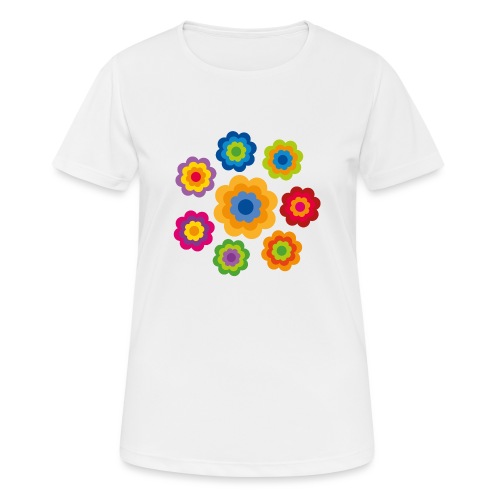 limited edition 4c flower power - Frauen T-Shirt atmungsaktiv
