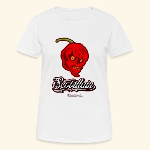 Chili Design Chilihead Scovillain - Frauen T-Shirt atmungsaktiv