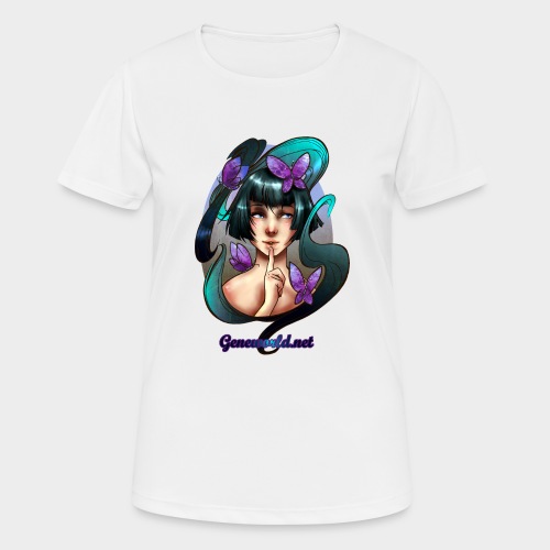 Geneworld - Papillons - T-shirt respirant Femme