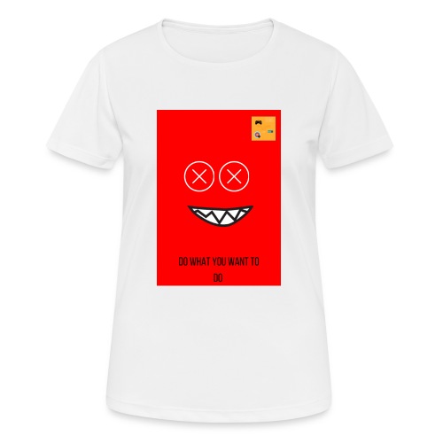 The red man off the night - T-shirt respirant Femme