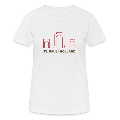 2019 st pauli nl t shirt millerntor 2 - Vrouwen T-shirt ademend actief